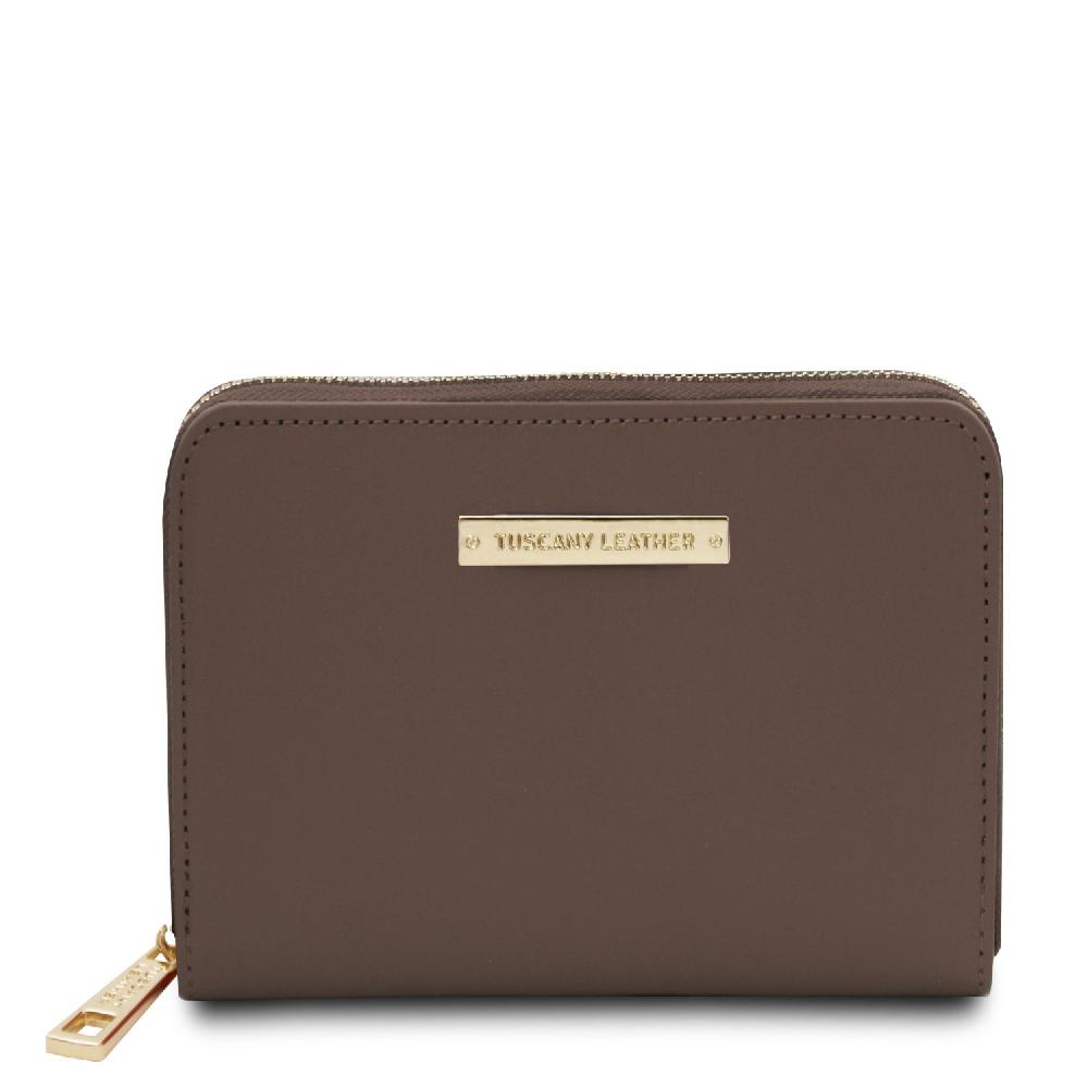 Tuscany Leather Esclusivo Portafogli in Pelle zip Around Vendita