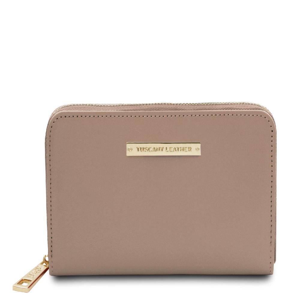 Tuscany Leather Esclusivo Portafogli in Pelle zip Around Promozione
