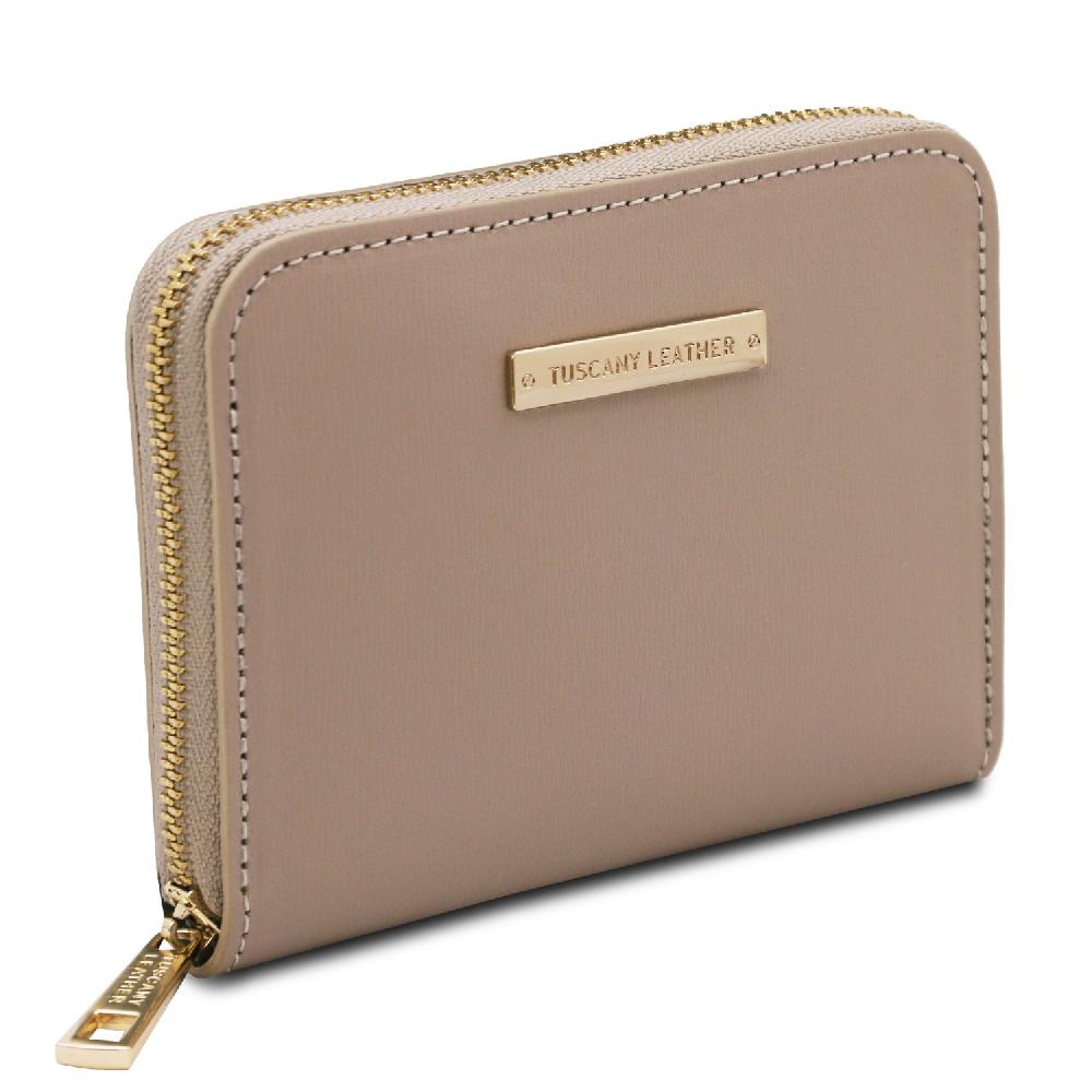 Tuscany Leather Esclusivo Portafogli in Pelle zip Around Promozione