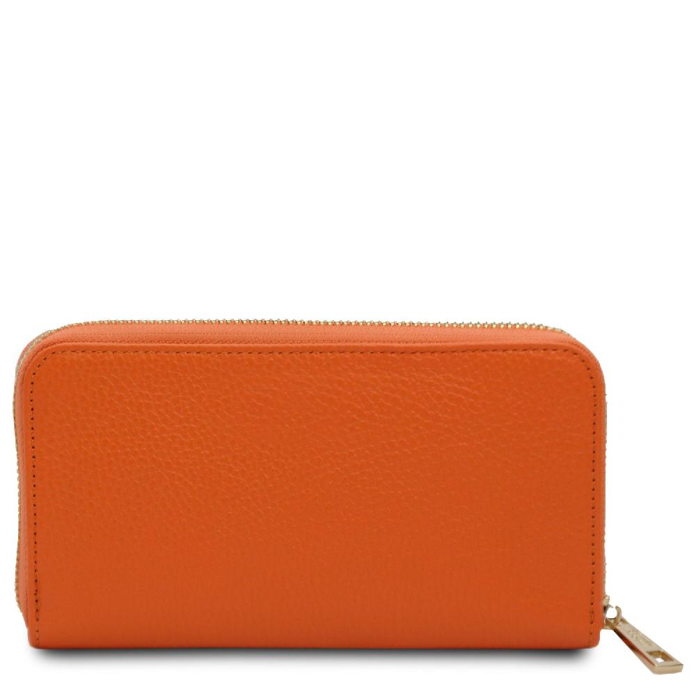 Tuscany Leather Esclusivo Portafogli in Pelle zip Around Offerta speciale della fabbrica
