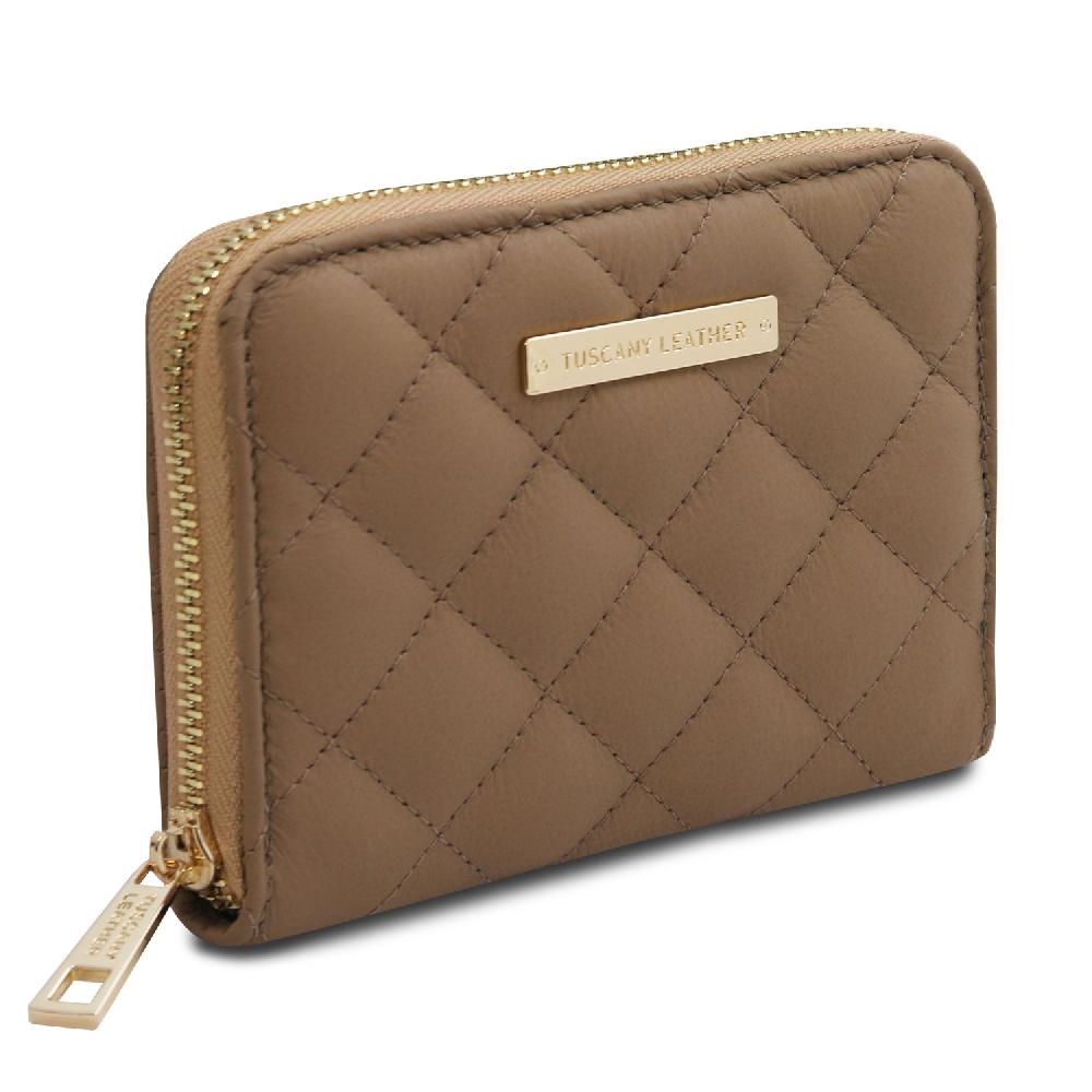Tuscany Leather Esclusivo Portafogli in Pelle Morbida zip Around Sconto
