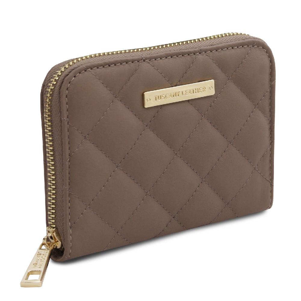 Tuscany Leather Esclusivo Portafogli in Pelle Morbida zip Around Offerta