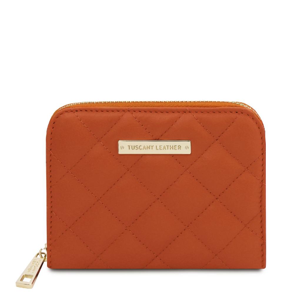 Tuscany Leather Esclusivo Portafogli in Pelle Morbida zip Around Online