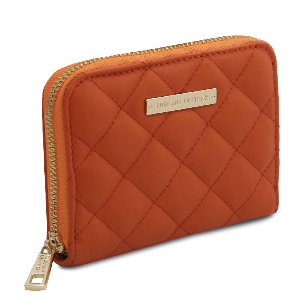 Tuscany Leather Esclusivo Portafogli in Pelle Morbida zip Around Online