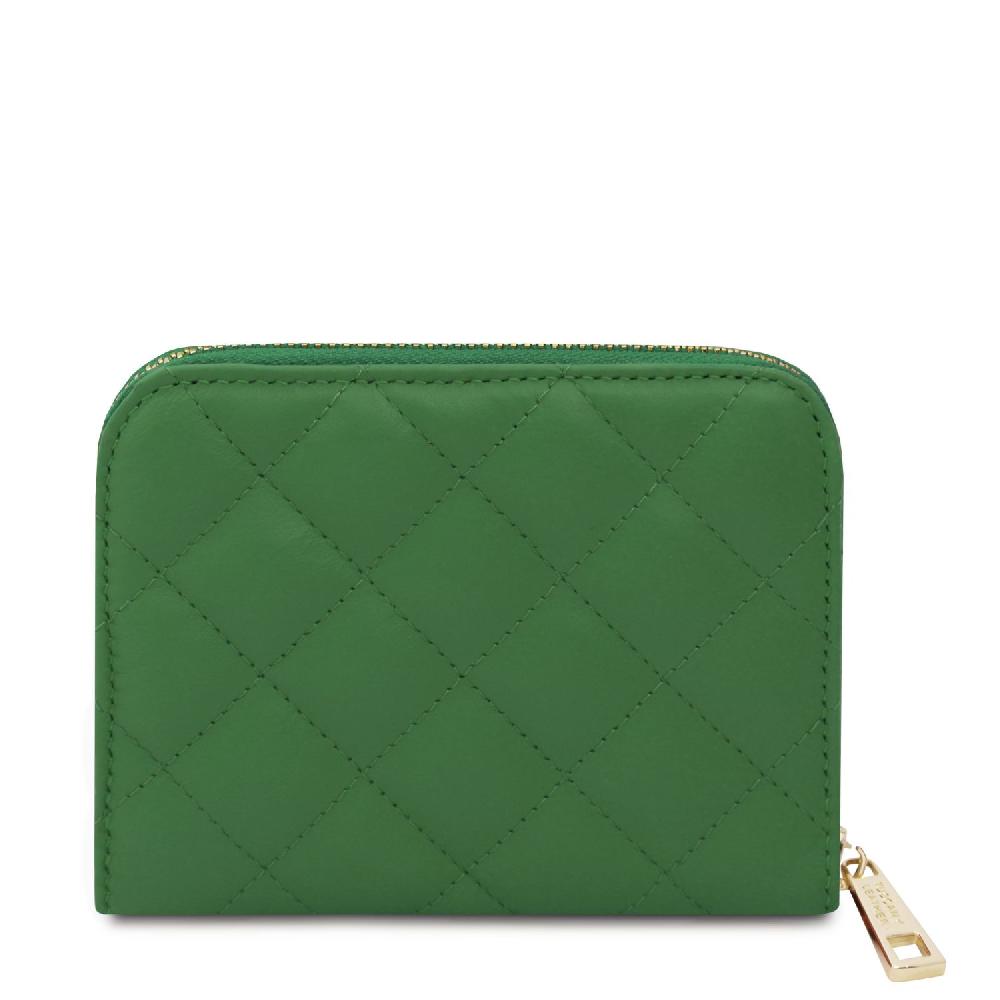 Tuscany Leather Esclusivo Portafogli in Pelle Morbida zip Around In Vendita