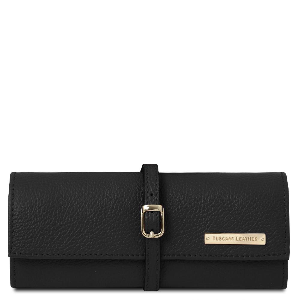 Tuscany Leather Portagioie in Pelle Morbida Saldi Di Fabbrica