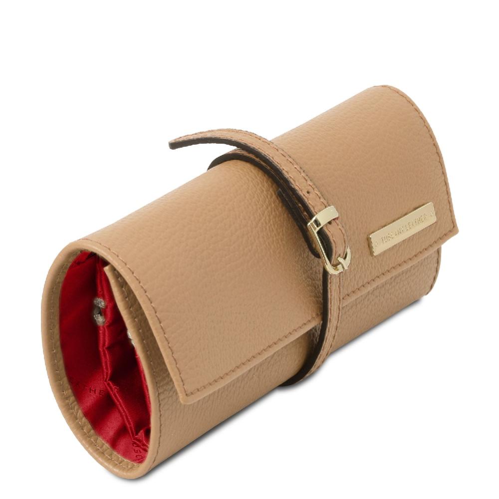 Tuscany Leather Portagioie in Pelle Morbida Vendite Flash