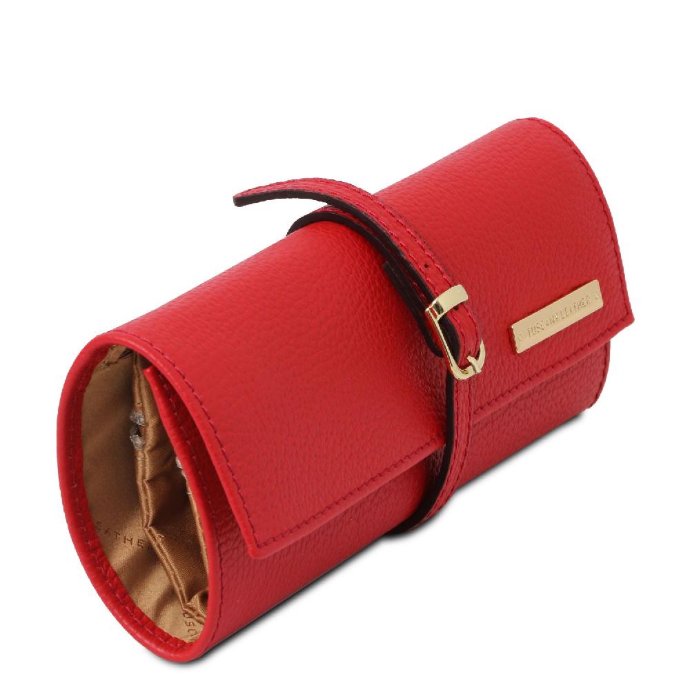 Tuscany Leather Portagioie in Pelle Morbida In Saldo