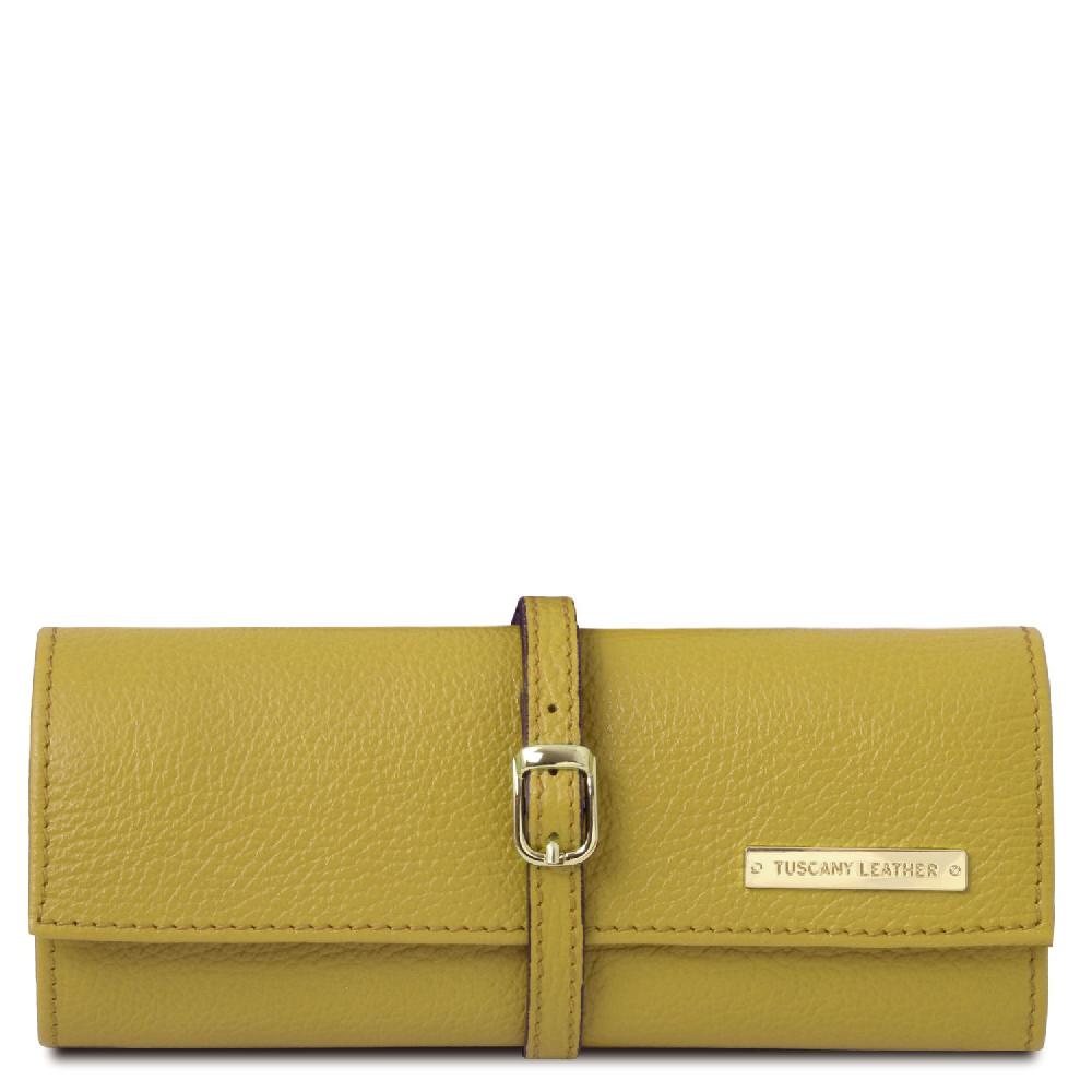 Tuscany Leather Portagioie in Pelle Morbida 2025