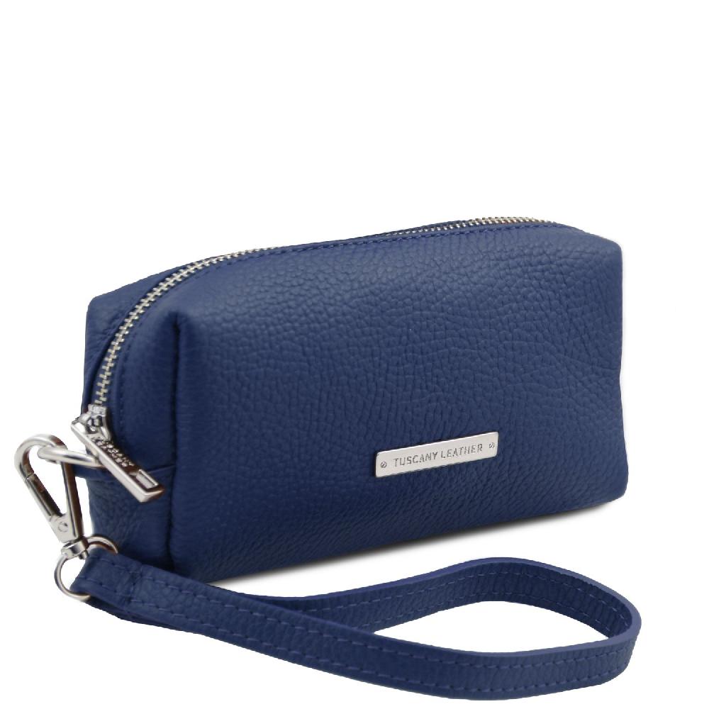 Tuscany Leather Trousse in Pelle Morbida In Linea