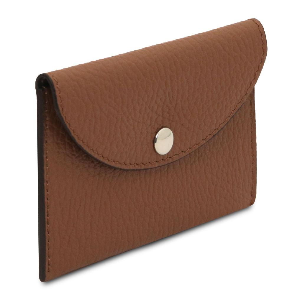 Tuscany Leather Porta Biglietti da Visita / Carte di Credito in Pelle Pezzi Unici