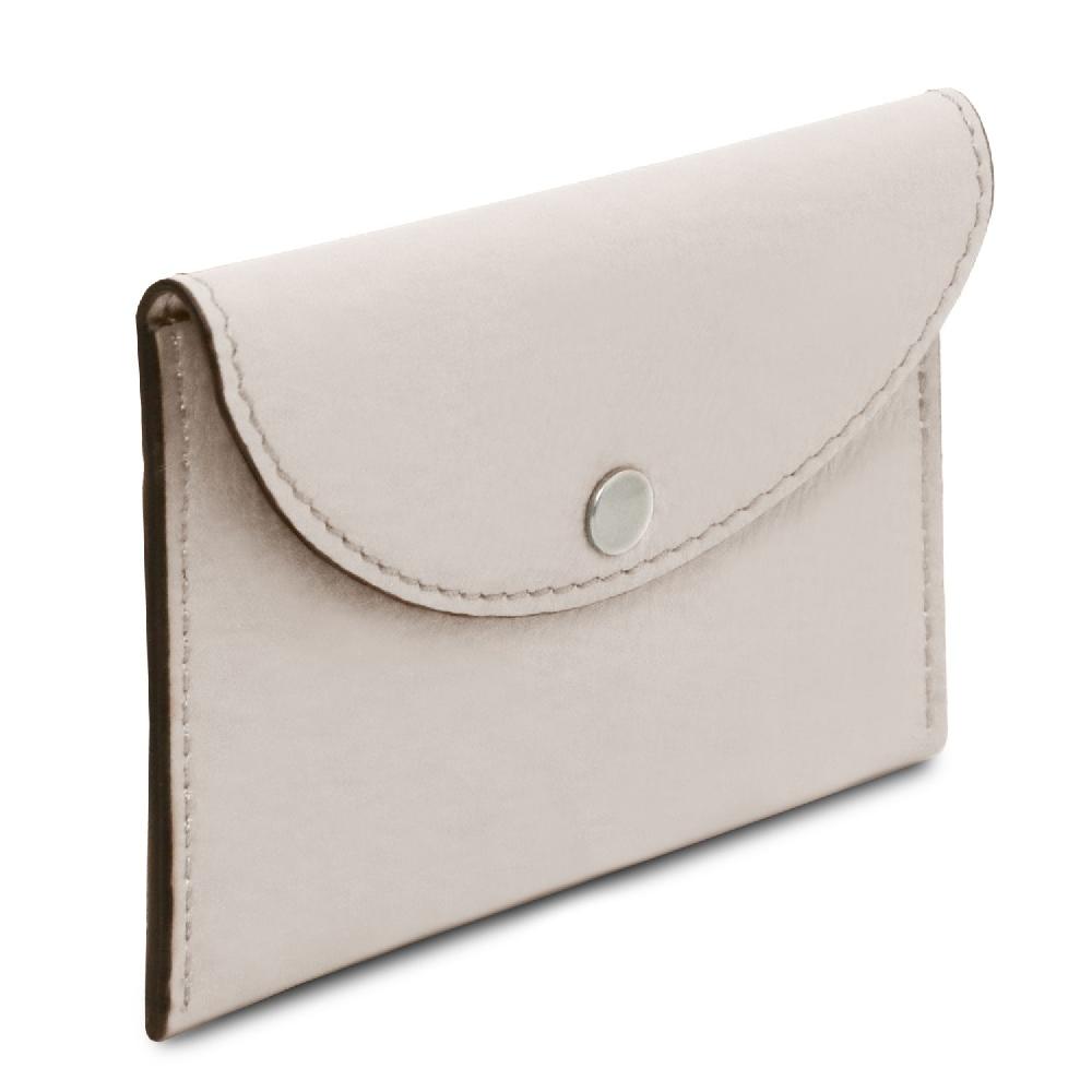 Tuscany Leather Porta Biglietti da Visita / Carte di Credito in Pelle Fino Al -60%
