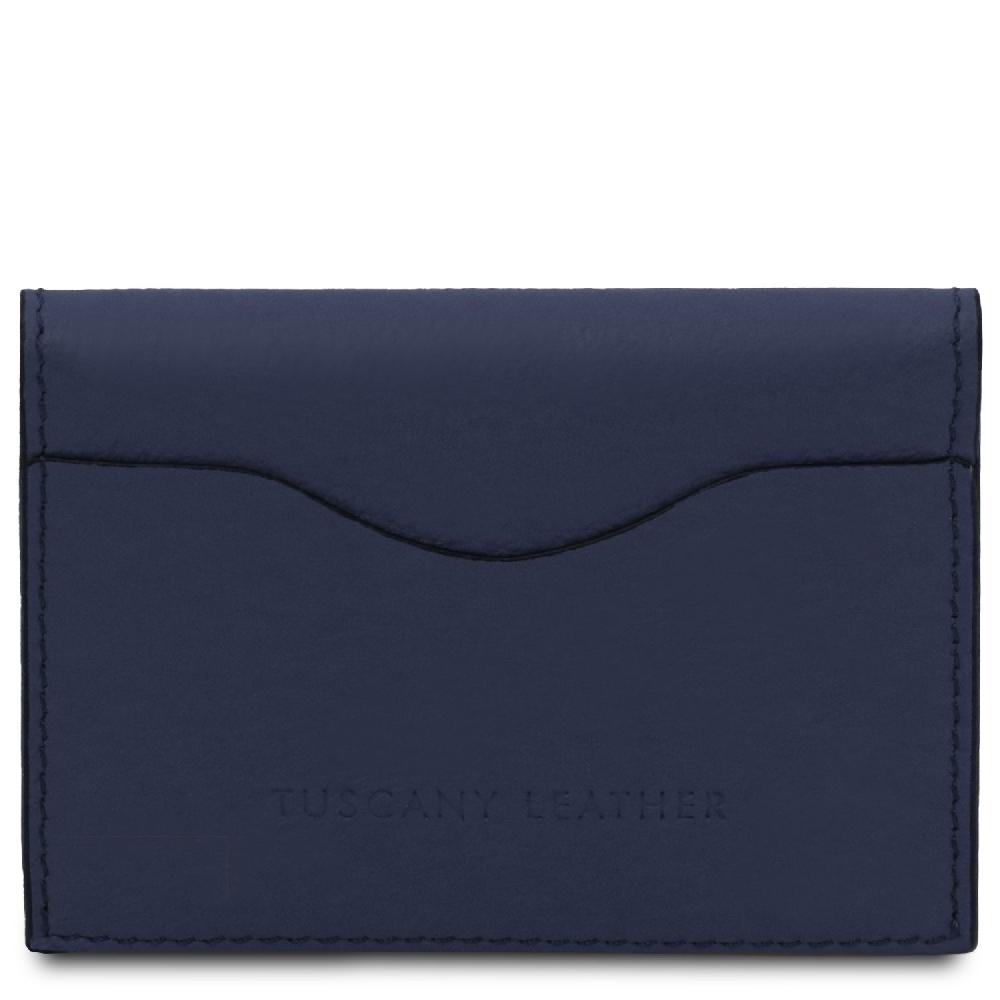 Tuscany Leather Porta Biglietti da Visita / Carte di Credito in Pelle Shopping Online
