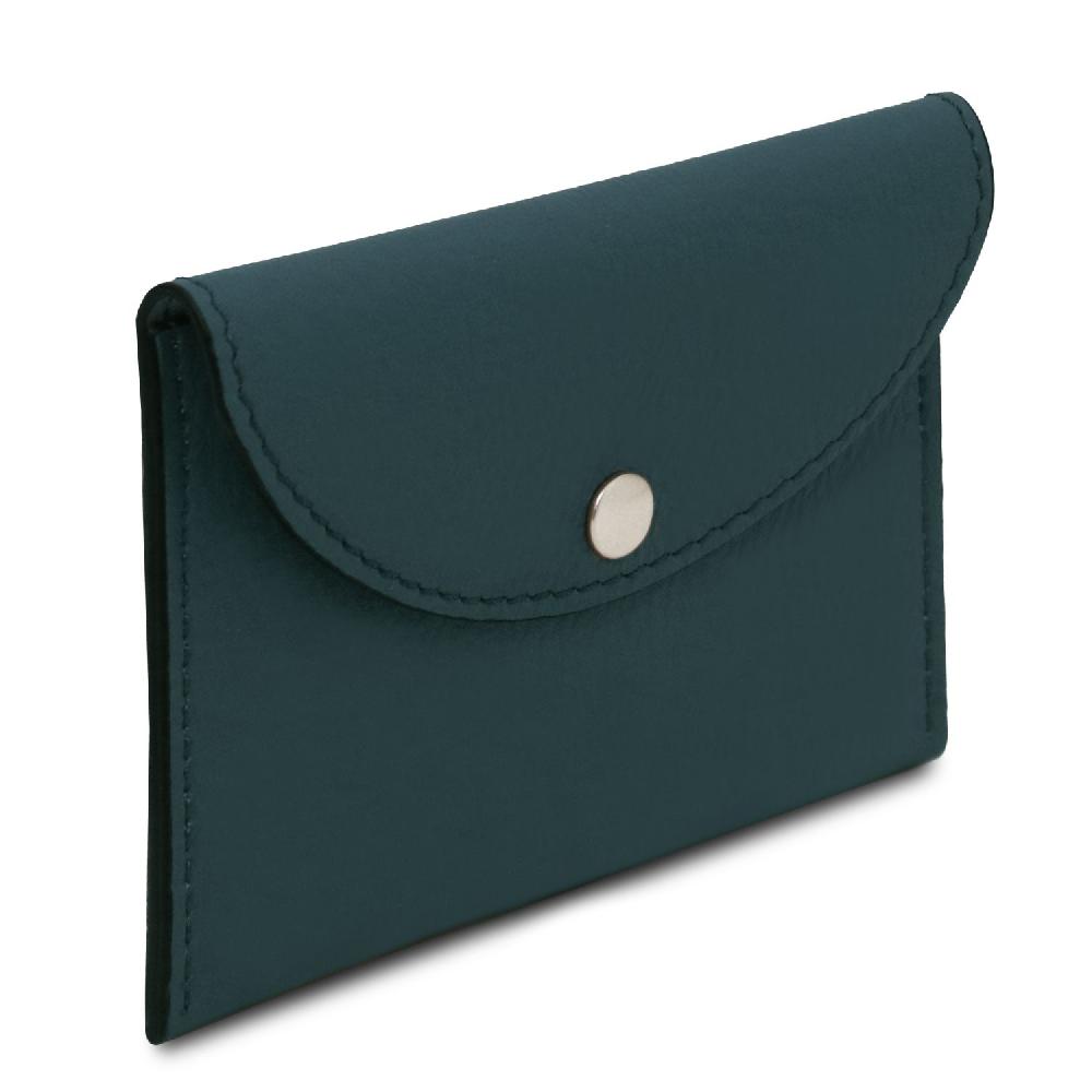 Tuscany Leather Porta Biglietti da Visita / Carte di Credito in Pelle Affare Del Giorno