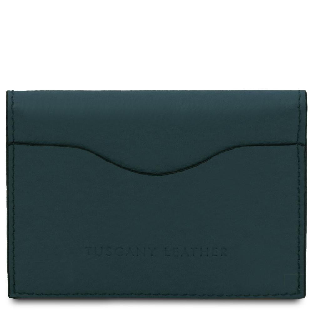 Tuscany Leather Porta Biglietti da Visita / Carte di Credito in Pelle Affare Del Giorno