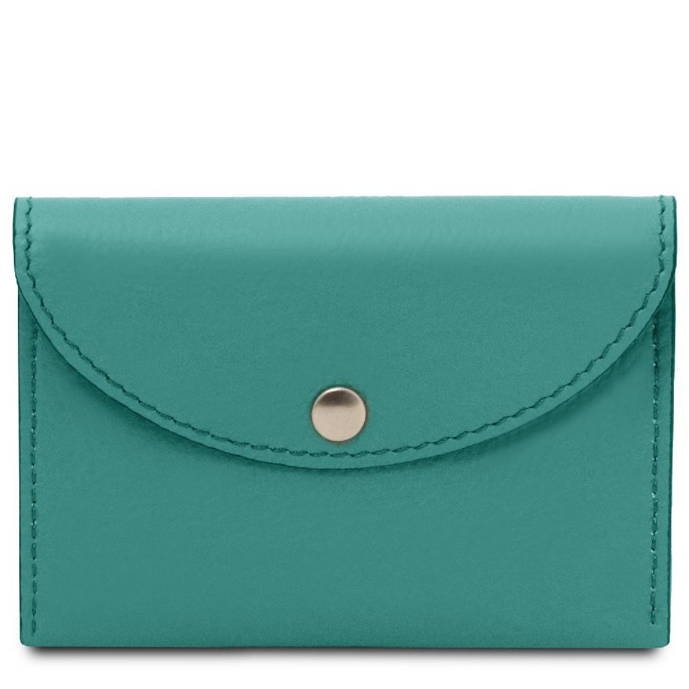 Tuscany Leather Porta Biglietti da Visita / Carte di Credito in Pelle Prezzo Ridotto