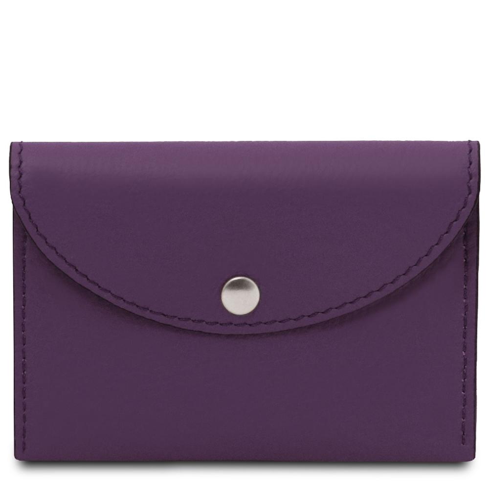 Tuscany Leather Porta Biglietti da Visita / Carte di Credito in Pelle Novità