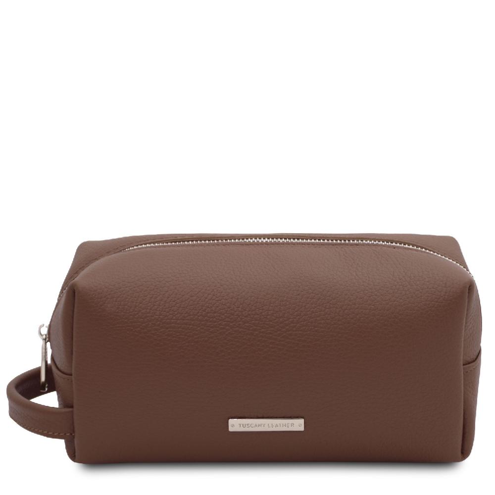 Tuscany Leather Beauty Case in Pelle Morbida Hotsell
