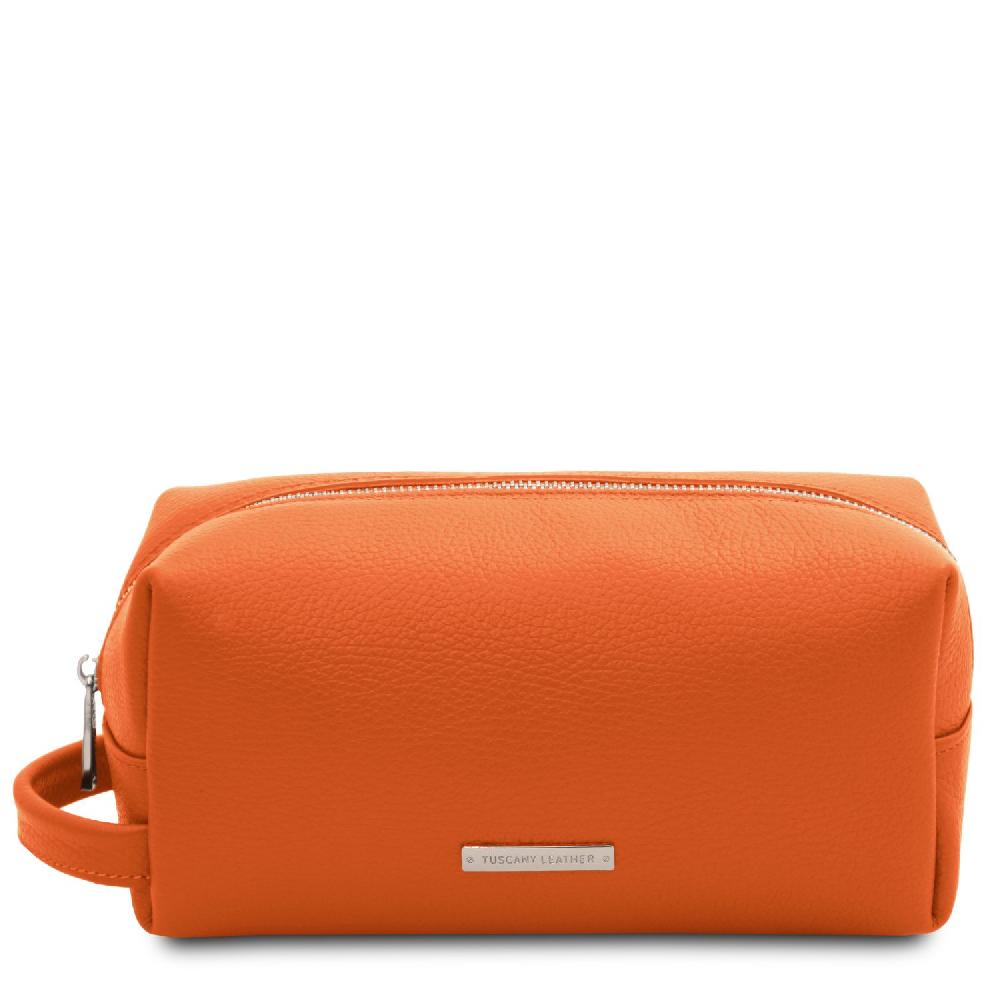Tuscany Leather Beauty Case in Pelle Morbida Vendita Economica