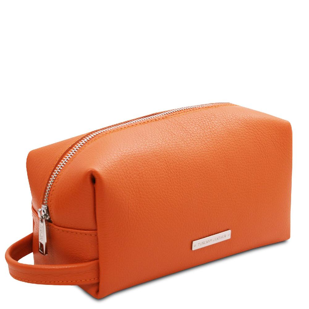 Tuscany Leather Beauty Case in Pelle Morbida Vendita Economica