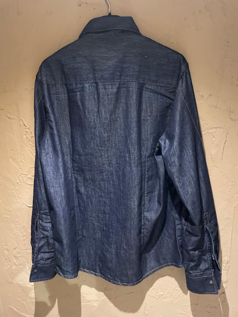 Underground Couture Camicia Denim Displaj Economico