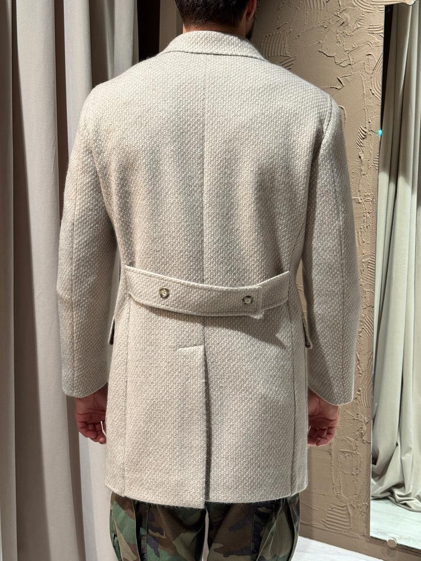 Underground Couture Cappotto Langella Beige Vendita Economica