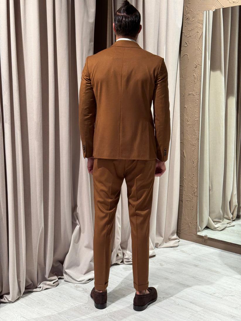 Underground Couture Abito doppio petto Tabacco Nuova