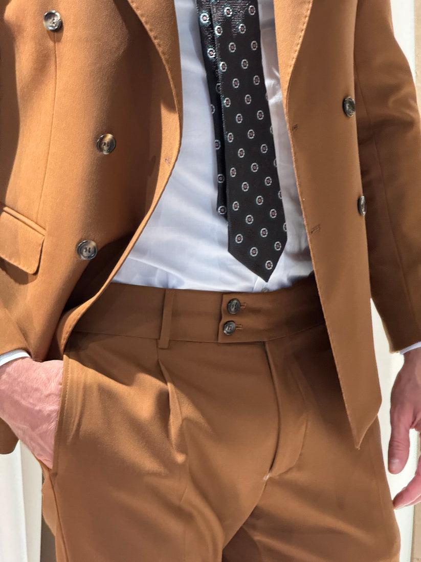 Underground Couture Abito doppio petto Tabacco Nuova