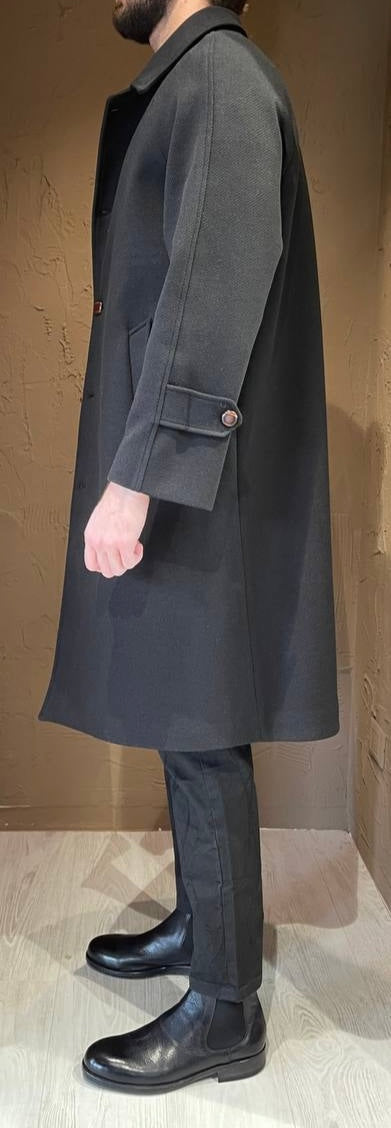 Underground Couture Cappotto Bottone Cuoio 2025