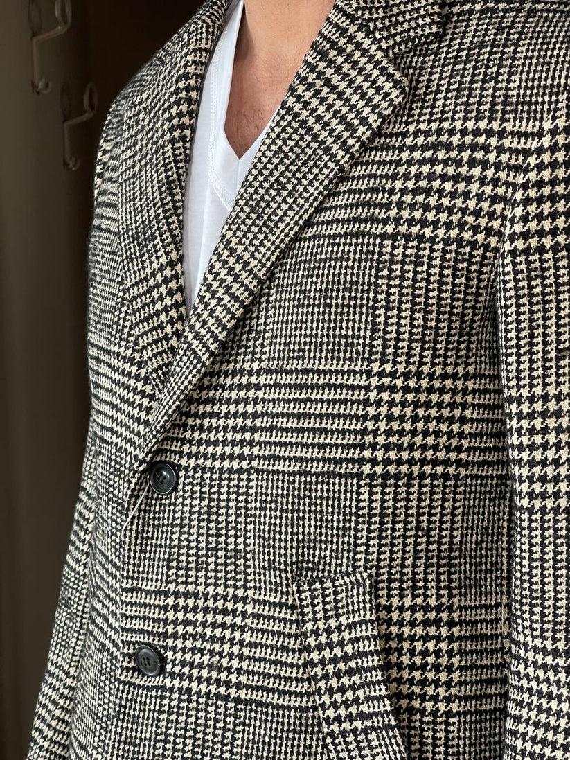 Underground Couture Cappotto Principe di Galles In Linea