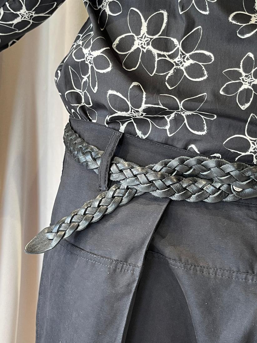Underground Couture Cintura Intrecciata Nera Presa
