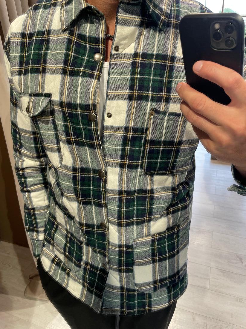 Underground Couture Camicia Imbottita Telecruda Saldi Di Fabbrica