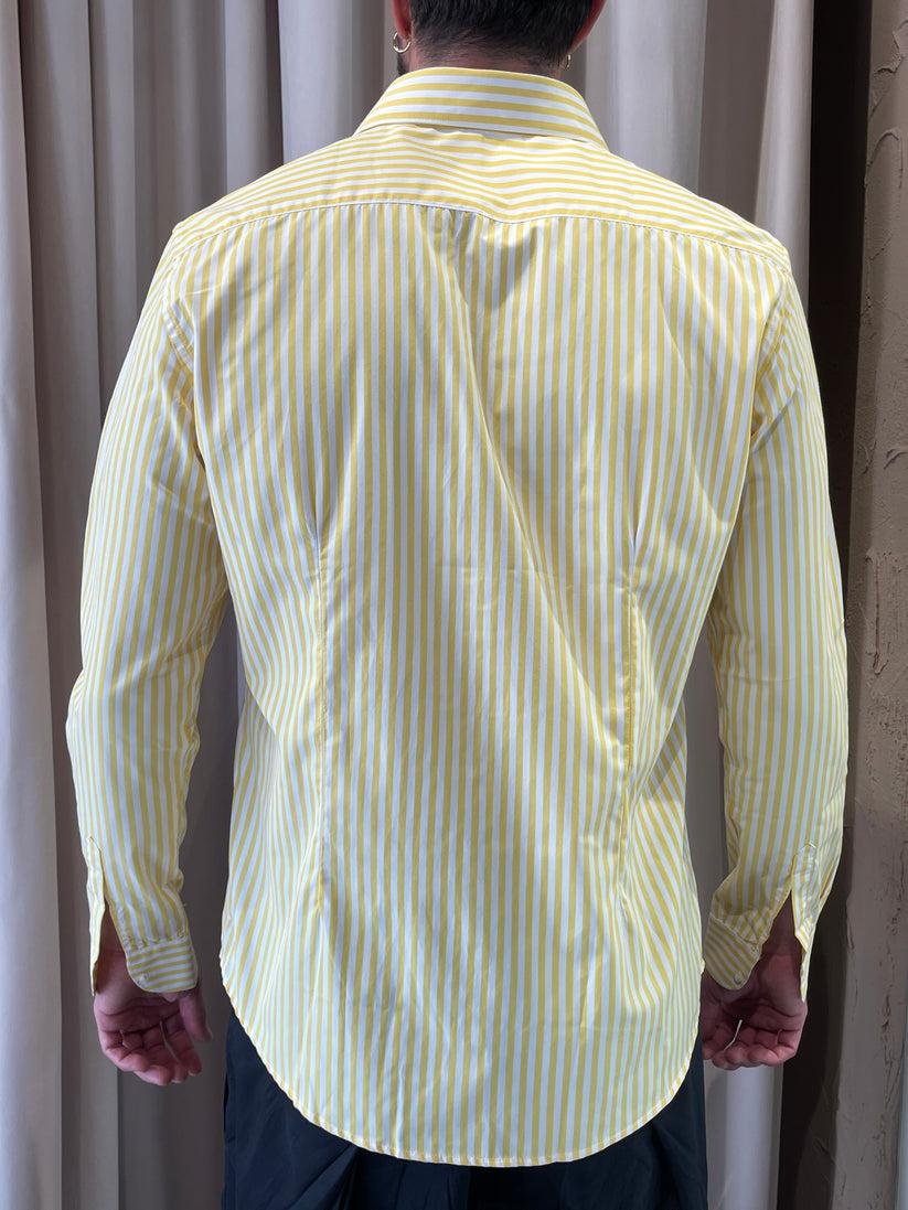 Underground Couture Camicia Riga Gialla Vendite Flash