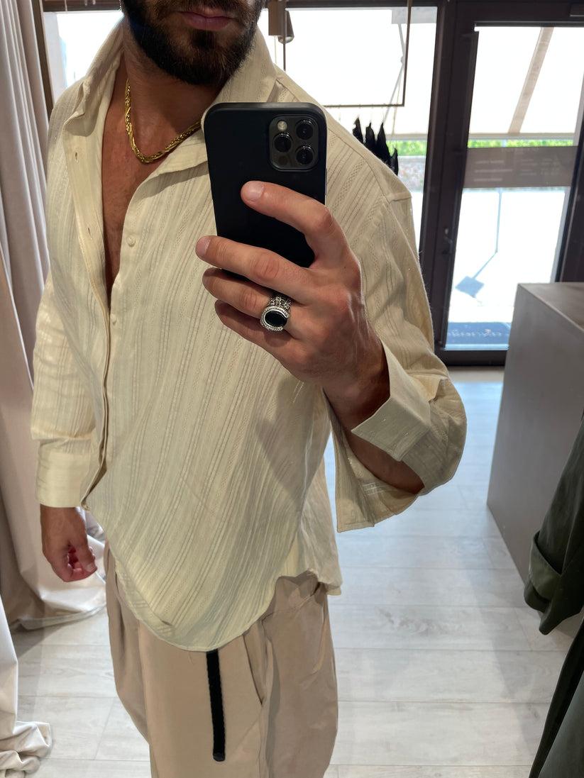 Underground Couture Camicia over Macrame’ Negozio