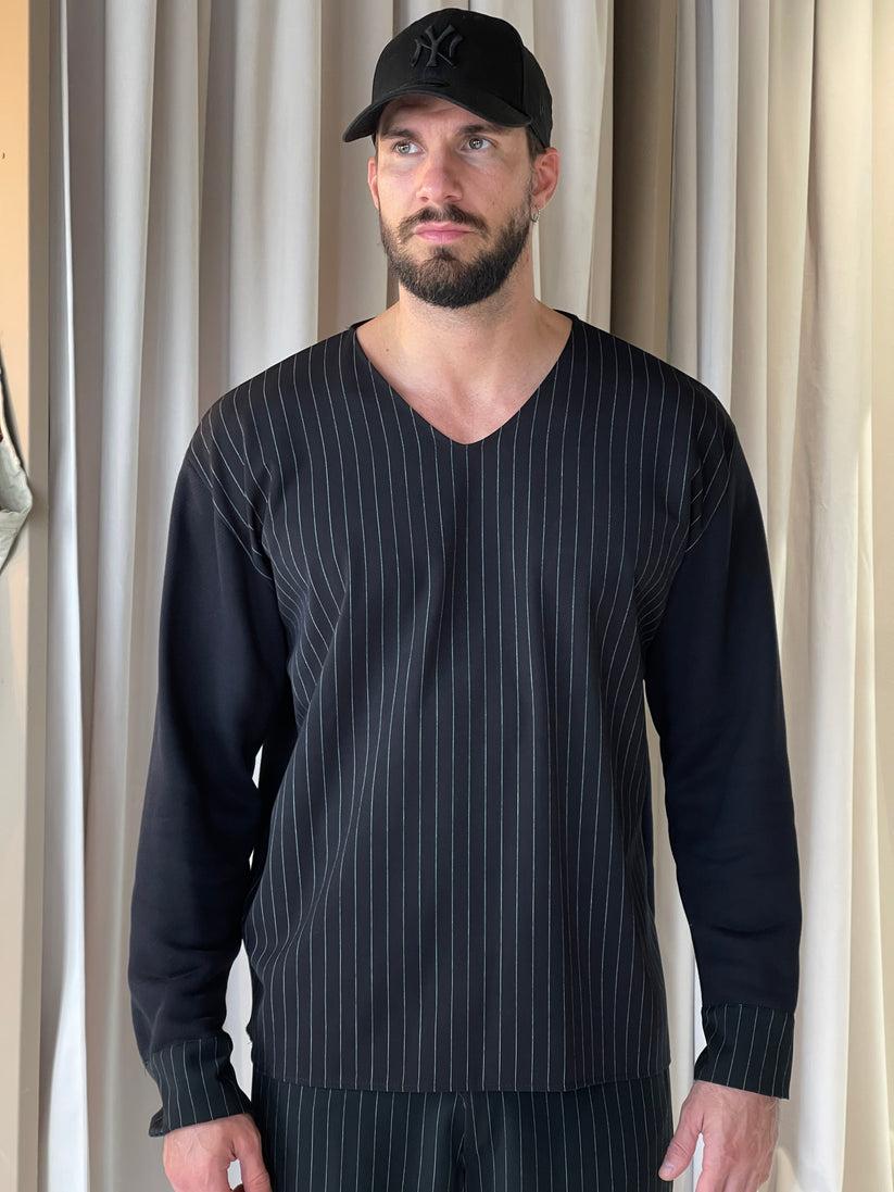 Underground Couture Felpa Stripe In Linea