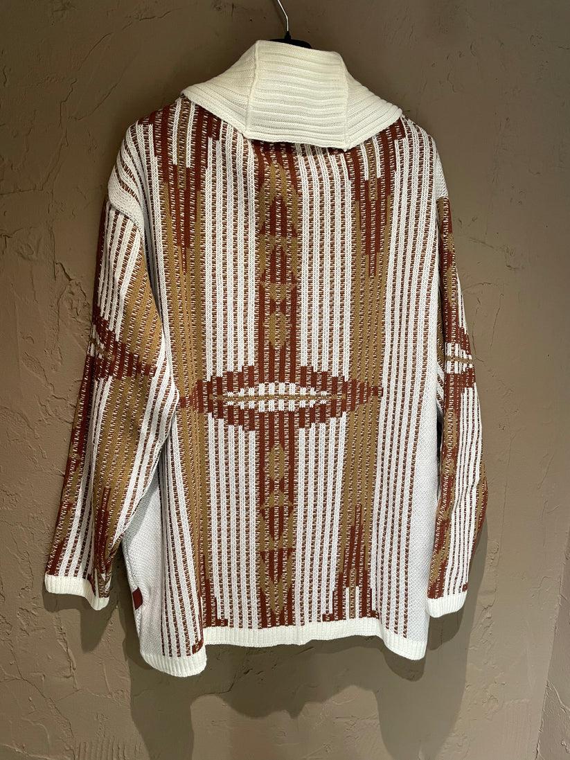Underground Couture Cardigan Lana Etnico Promozione