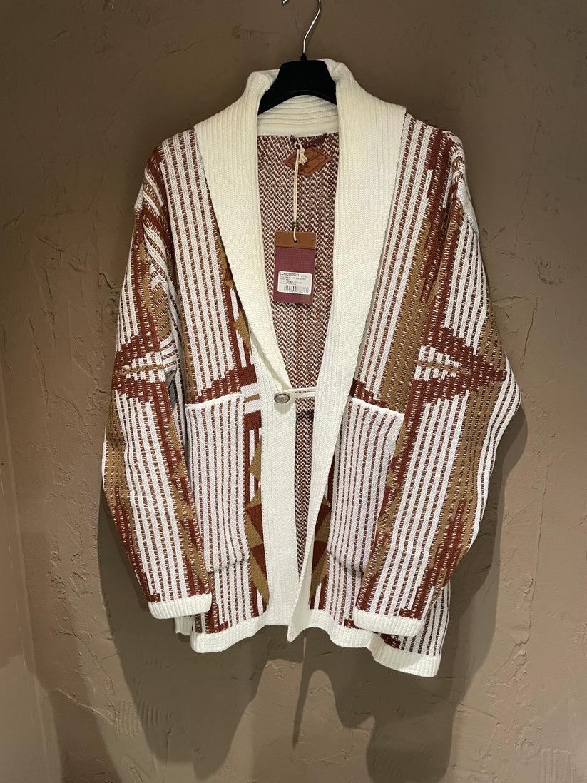 Underground Couture Cardigan Lana Etnico Promozione