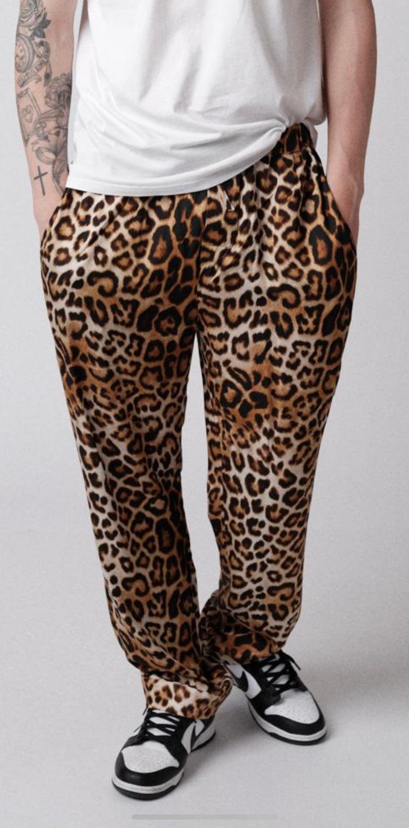 Underground Couture Pantalone Animalier Tencel Shopping Online