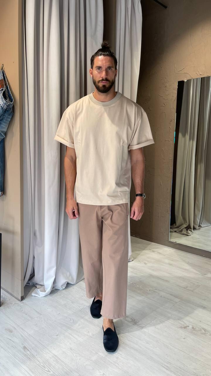 Underground Couture T shirt SIMONS Sabbia 2025