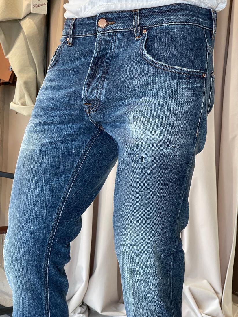 Underground Couture Jeans Don The Fuller Micro rotture Sconto