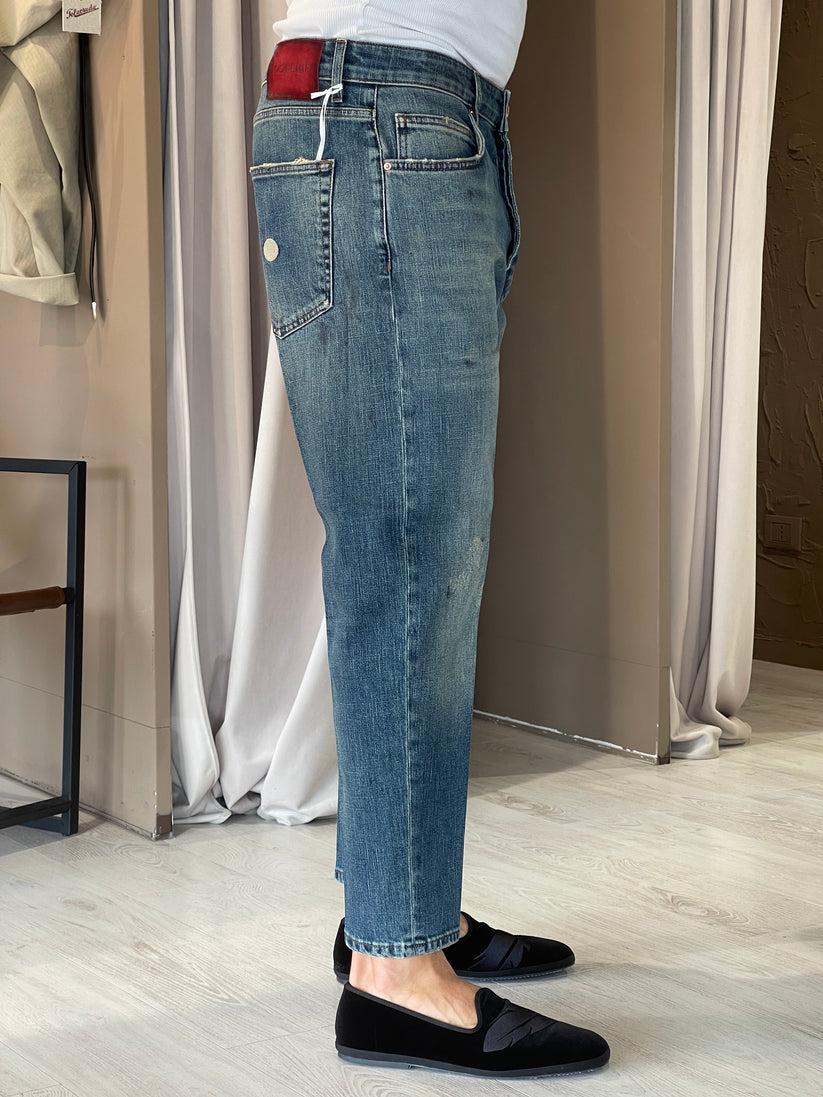 Underground Couture Jeans Don the Fuller Carot Macchie Economico