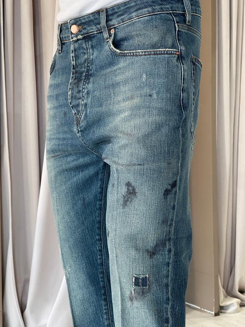 Underground Couture Jeans Don the Fuller Carot Macchie Economico