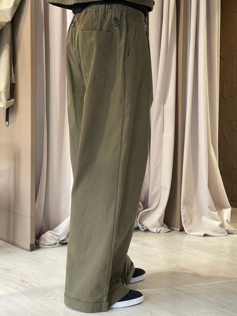 Underground Couture Pantalone Parigi Verde I Più Venduti