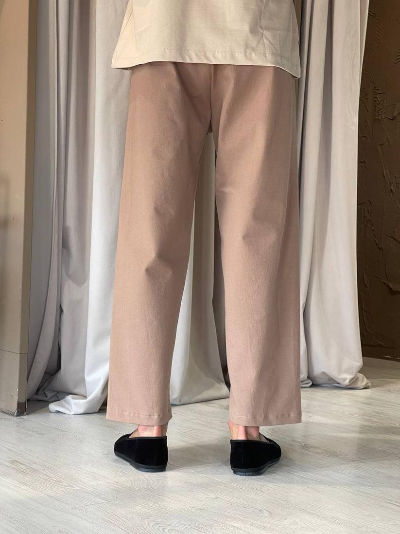 Underground Couture Pantalone USA Cammello Moda