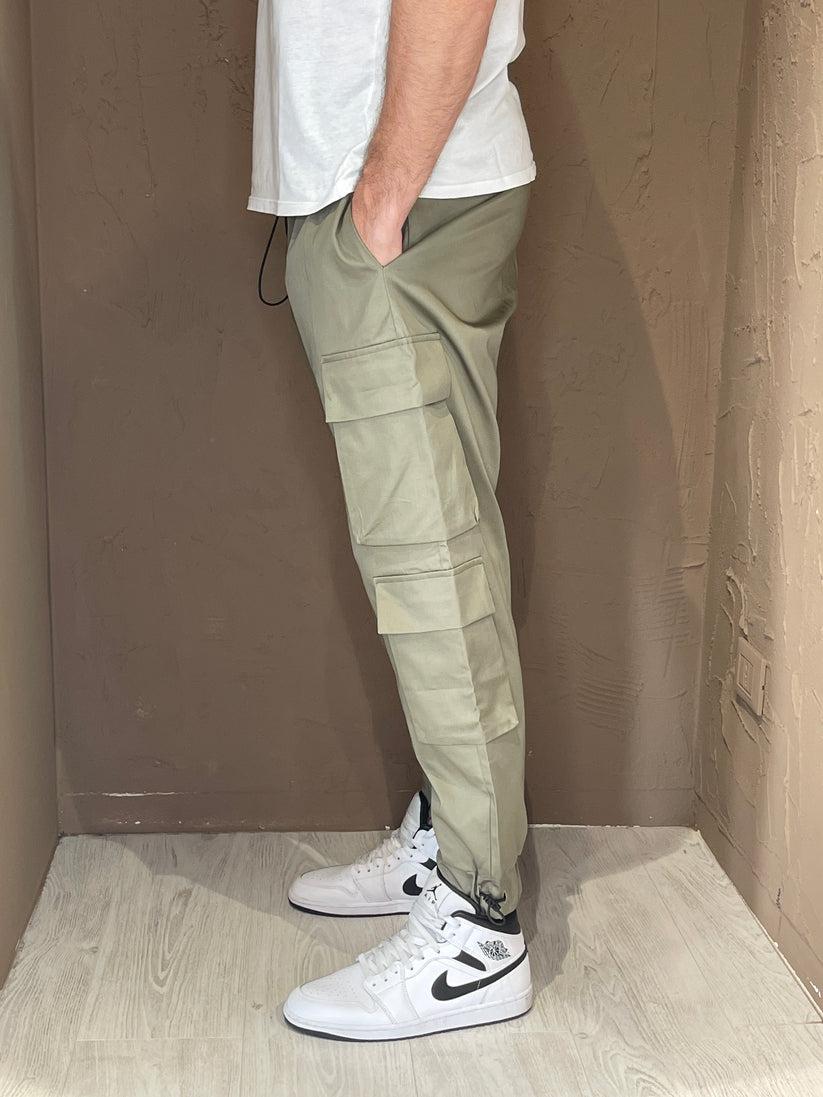 Underground Couture Pantalone Tasconato Verde Qualità
