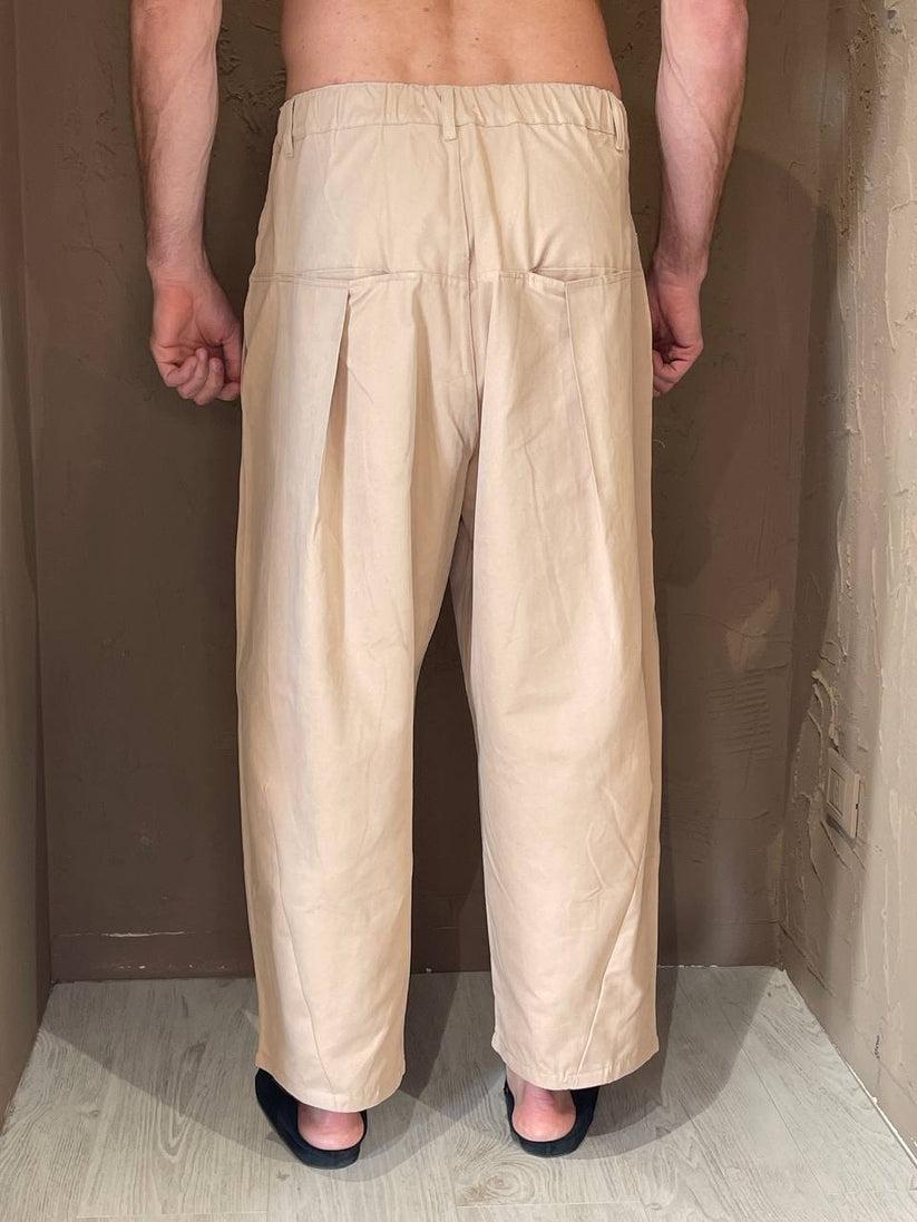 Underground Couture Pantalone Japan Beige Vendita