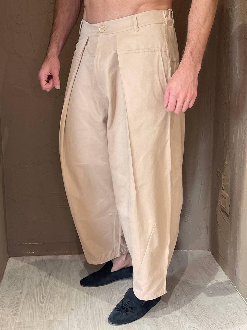 Underground Couture Pantalone Japan Beige Vendita