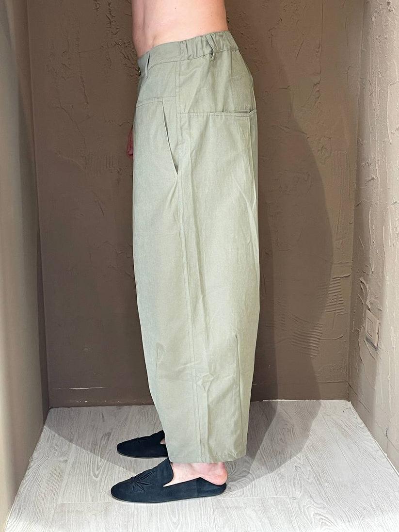 Underground Couture Pantalone Japan Verde Promozione