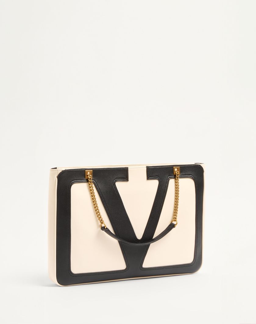 Valentino Handbags Borsa Shopping Media Valentino Garavani Viva Superstar In Nappa per Donna in Nero/marrone | Valentino IT 2025