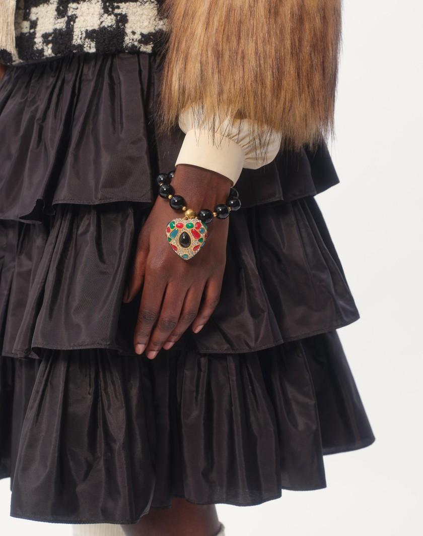 Valentino Handbags Bracciale Coeur Royal In Metallo Resina Smalto per Donna in Multicolor | Valentino IT Spedizione Gratuita